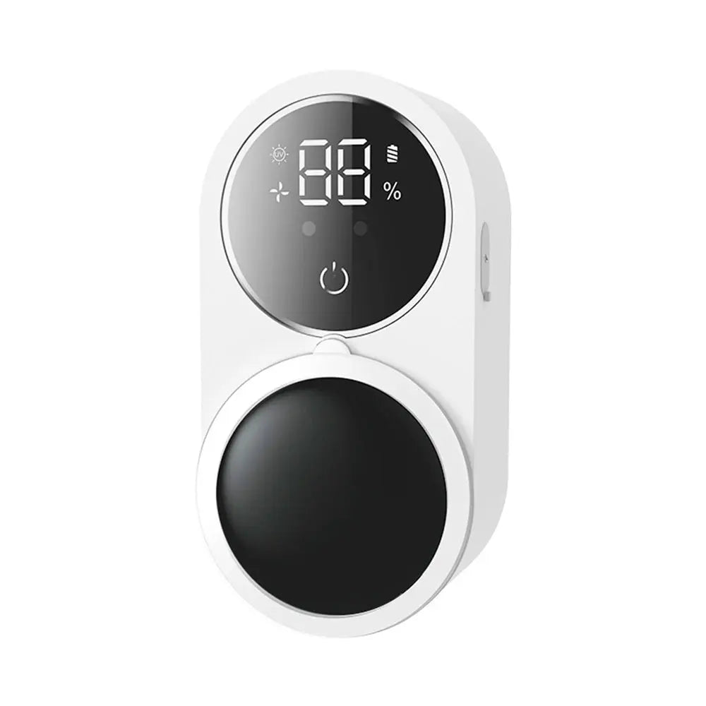 Mini Intelligent UV Toothbrush Sanitizer Holder, Wall Mounted UV Toothbrush Sanitizer Holder, Bathroom Toothbrush Sanitizer